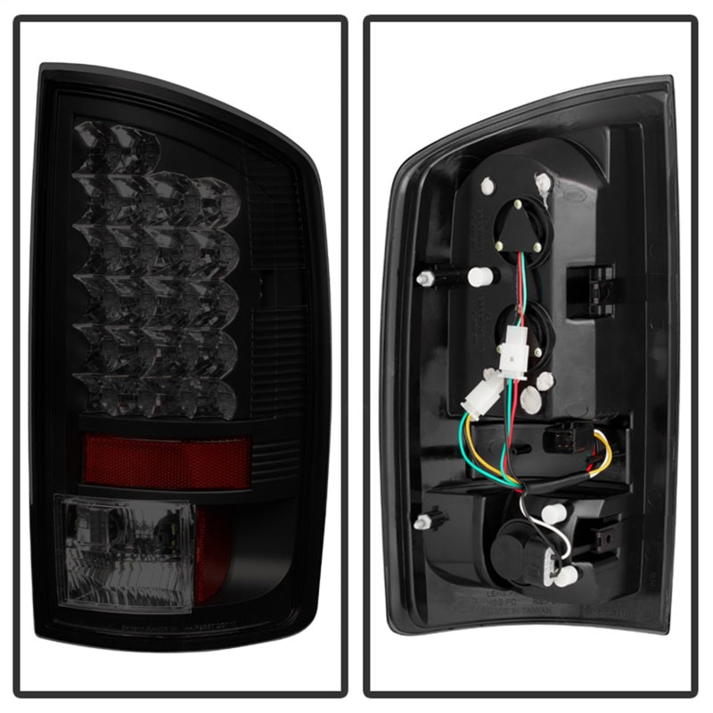 Spyder Black Smoke LED Tail Lights for Dodge Ram 1500 2004-2006 * Enhanced Style and Durability