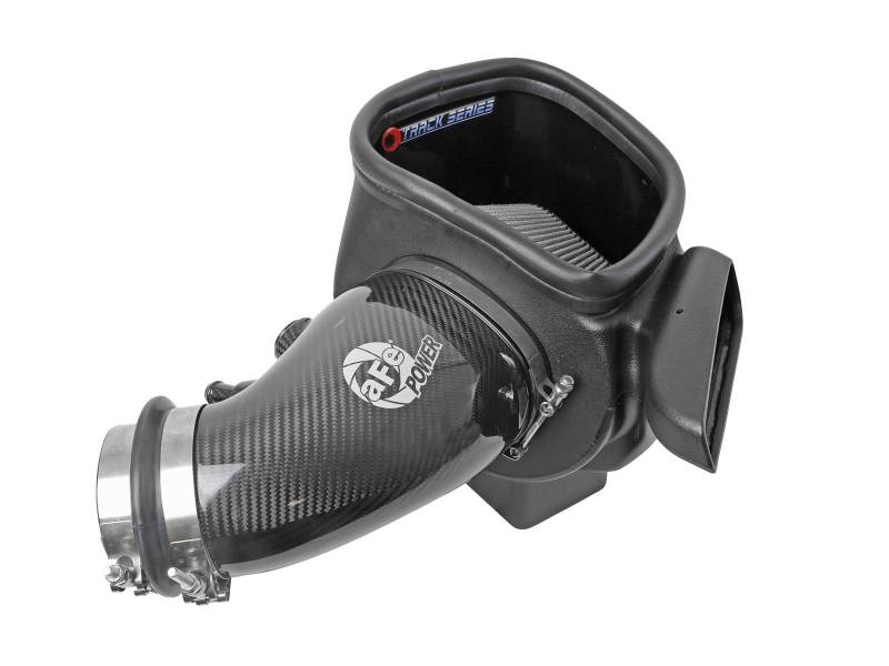 aFe Track Series Carbon Fiber Cold Air Intake with Pro DRY S Filter for Jeep Grand Cherokee and Dodge Durango 6.4L HEMI