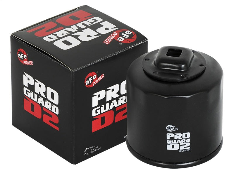 aFe Power Pro Guard D2 Oil Filter for Nissan and Subaru Vehicles - Part No. 44-LF017