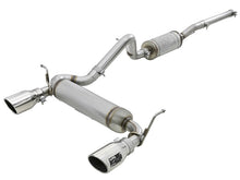 Load image into Gallery viewer, aFe Rebel Series 2.5-inch Dual Polished Tip Cat-Back Exhaust System for Jeep Wrangler (2007-2018) V6-3.8L / 3.6L