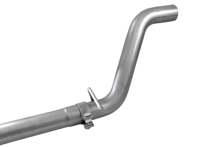 aFe MACH Force-Xp 2-1/2 Inch Stainless Steel Mid-Pipe with Resonator Delete for Jeep Wrangler JL 2018-2021