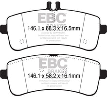 Load image into Gallery viewer, EBC Brakes Yellowstuff Rear Brake Pads for Mercedes-Benz C63 AMG and S-Class Models