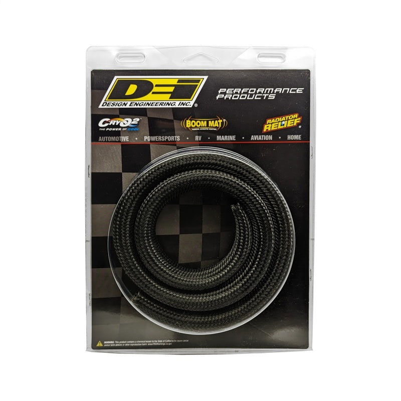 DEI Protect-A-Sleeve 1/2 inch ID x 3 ft Titanium Heat Shield for Automotive and Powersports