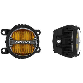 Rigid Industries 12-18 Subaru BRZ / 12+ WRX STI S360-Series 4-Inch LED SAE J583 Fog Light Kit - Yellow
