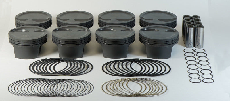 Mahle MS Piston Set for GM LS 376ci with 4.065-inch Bore and 3.622-inch Stroke