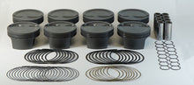 Load image into Gallery viewer, Mahle MS Piston Set for GM LS3 and L92 Engines - 370 CID with 4.030-inch Bore, 3.622-inch Stroke, 6.125-inch Rod Length, and 0.927-inch Pin Diameter