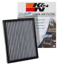 Load image into Gallery viewer, K&amp;N Engineering Part No. knnVF2049 Washable Cabin Air Filter for Ford F-150 (2015-2016) with 5.0L V8 Engine