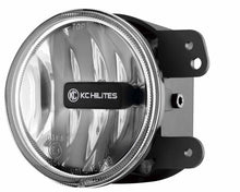 Load image into Gallery viewer, KC HiLiTES 10-18 Jeep JK Gravity G4 4-inch LED Fog Light with Clear Beam