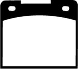 EBC Greenstuff 2000 Series Sport Rear Brake Pads for Volvo 140 & 145 - Part Number ebcDP2114