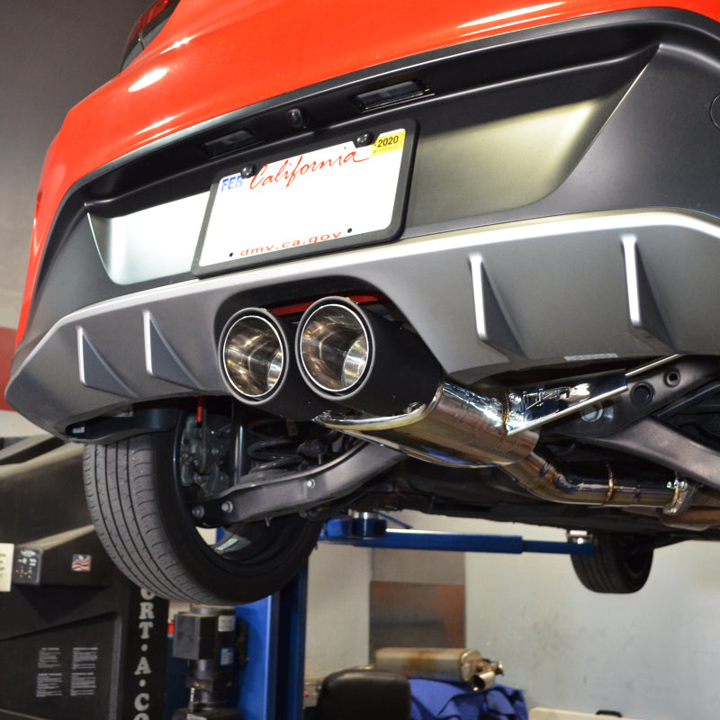 Injen Performance Stainless Steel Axle Back Exhaust System for 2019-2021 Hyundai Veloster L4-1.6L Turbo