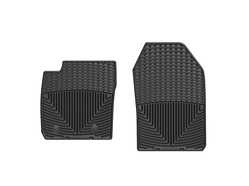 WeatherTech All-Weather Front Rubber Floor Mats for Ford Fiesta - Black, Part WETW240