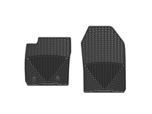 Load image into Gallery viewer, WeatherTech All-Weather Front Rubber Floor Mats for Ford Fiesta - Black, Part WETW240
