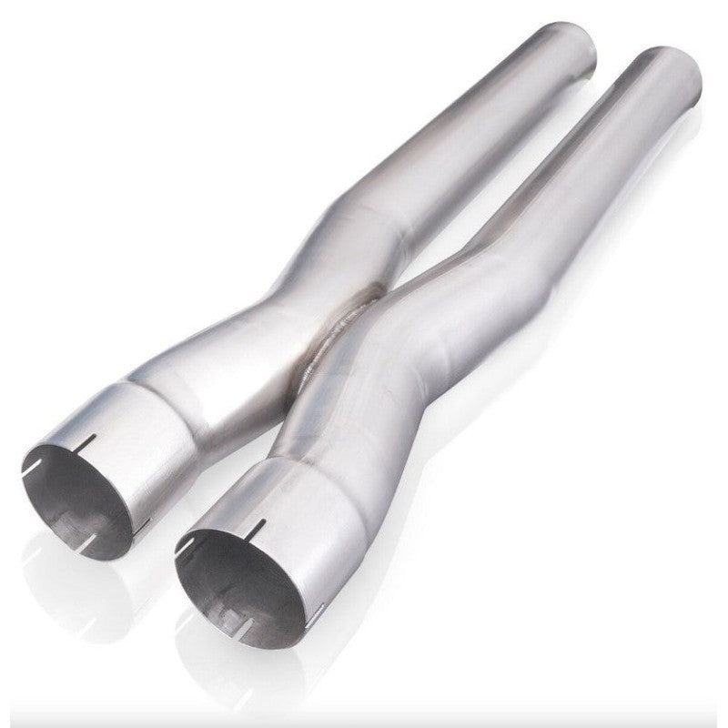 Stainless Works 3-Inch X-Pipe with 4.125-Inch Center-to-Center Spacing and 3-Inch Expanded Inlets