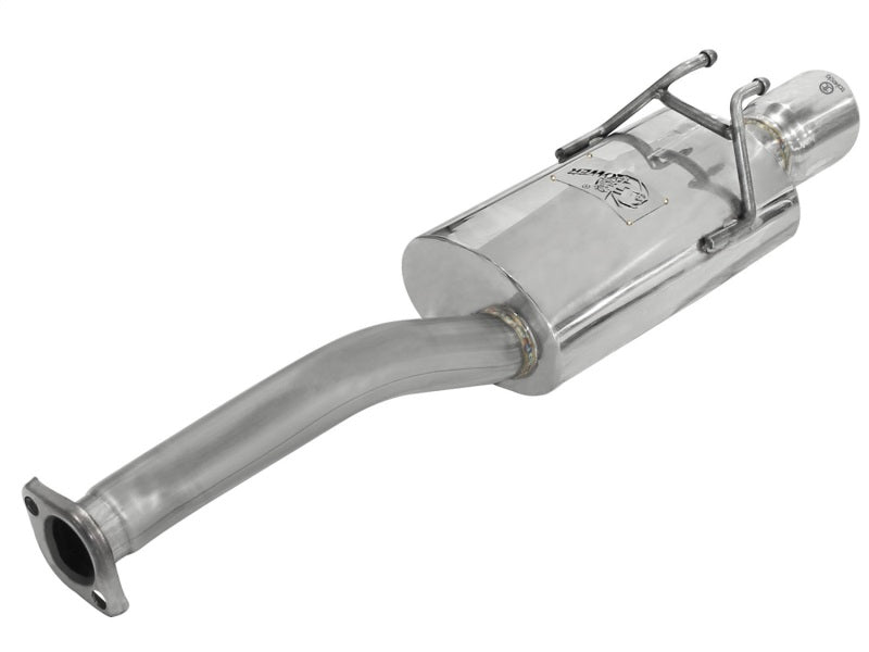 aFe Takeda 2.5-inch Stainless Steel Axle-Back Exhaust System for 2006-2011 Honda Civic