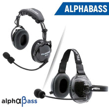 Load image into Gallery viewer, Rugged Radios AlphaBass Carbon Fiber Headset for Stereo and Offroad Intercoms - Over-The-Head Design