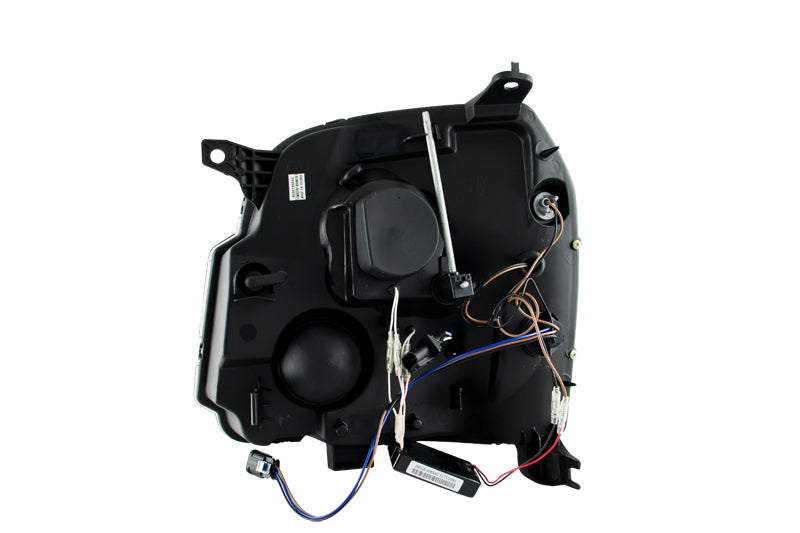 ANZO 2007-2014 GMC Yukon Projector Headlights with Halo - Chrome Housing and CCFL Rings