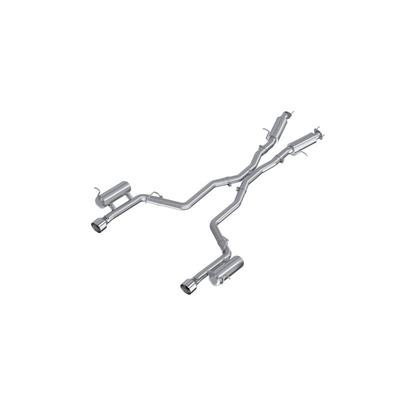 MBRP Armor Lite Series 3.0 Inch Cat-Back Dual Rear Exit Exhaust System for 2011-2013 Dodge Durango 3.6L V6