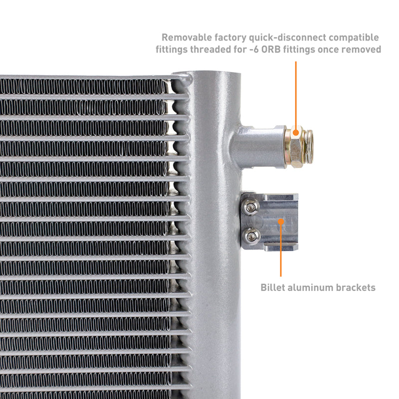 Mishimoto 19+ Chevy Silverado 1500 Transmission Cooler – Enhanced Cooling Efficiency with Tube and Fin Design