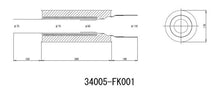 Load image into Gallery viewer, HKS Universal Stainless Hi Power 170mm Titanium Muffler for Automotive Performance