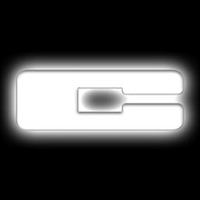 Load image into Gallery viewer, ORACLE Lighting Universal Illuminated LED Letter Badges - Matte White Finish - Part Number ORL3140-C-001