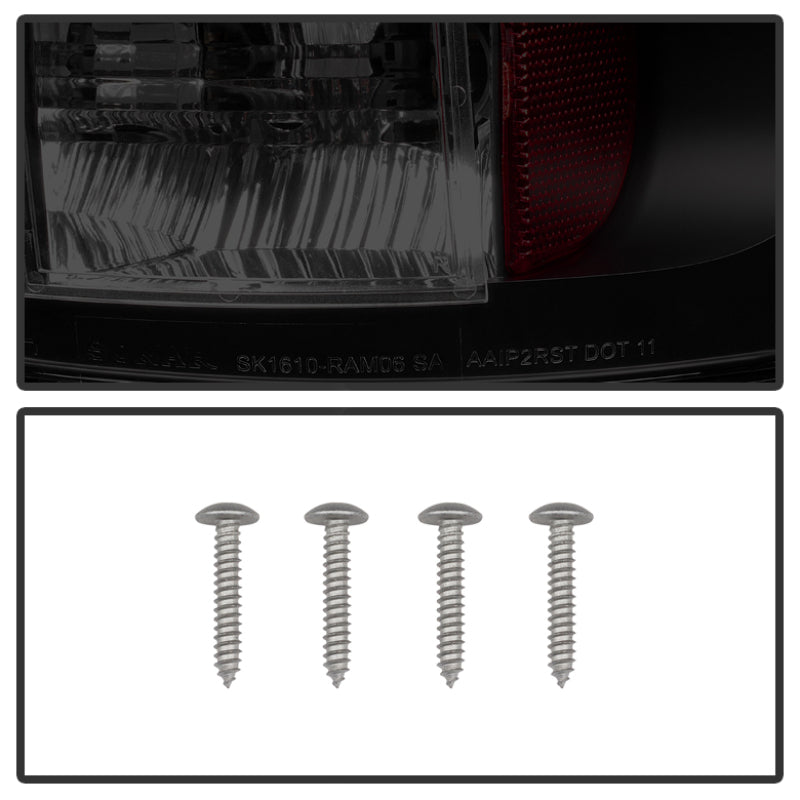 Spyder Black Smoke LED Tail Lights for Dodge Ram 1500 2004-2006 * Enhanced Style and Durability