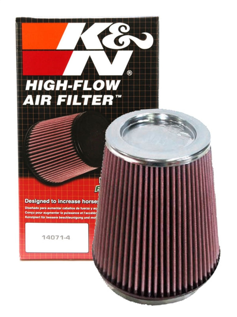 K&N Engineering Universal Air Filter 6-inch Flange ID x 7.5-inch Base / 5-inch Outer Diameter Top x 8-inch Height