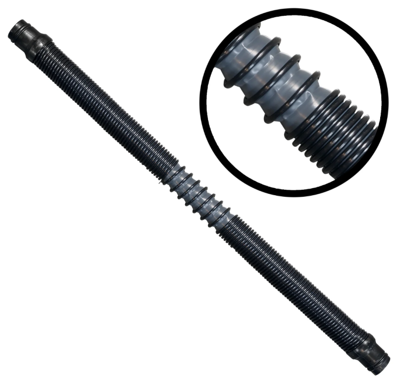 Rugged Radios Expandable Helmet Air Pumper Hose - Part Number RGDMAC-X-HOSE-BLK