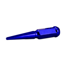 Load image into Gallery viewer, Mishimoto Steel Spiked Lug Nuts M12 x 1.5, 24-Piece Set - Blue