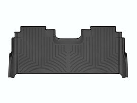 WeatherTech FloorLiner HP Rear for 2021+ Ford F-150 Raptor / Supercrew * Custom Fit All-Weather Protection in Black