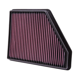 K&N Engineering High-Flow Drop-In Air Filter for Chevrolet Camaro 3.6L & 6.2L Models