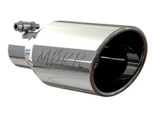 Load image into Gallery viewer, MBRP Universal Exhaust Tip 4.5 inch O.D. Angle Rolled End T304 Stainless Steel, 2.5 inch Inlet, 11 inch Length