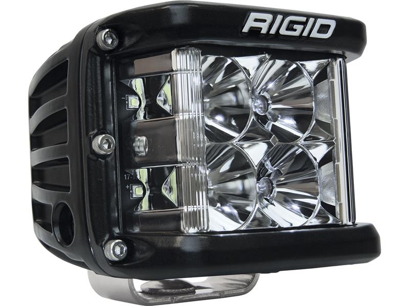 Rigid Industries D-SS PRO Dually-Side Shooter LED Pod Light Set * White Housing, Pair