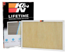 Load image into Gallery viewer, K&amp;N Engineering HVAC Filter 24 x 30 x 1 - Washable and Reusable Pleated Synthetic Filter