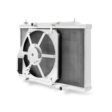 Load image into Gallery viewer, Mishimoto 2014-2017 Ford Fiesta ST Performance Aluminum Radiator with Compact Fan Shroud