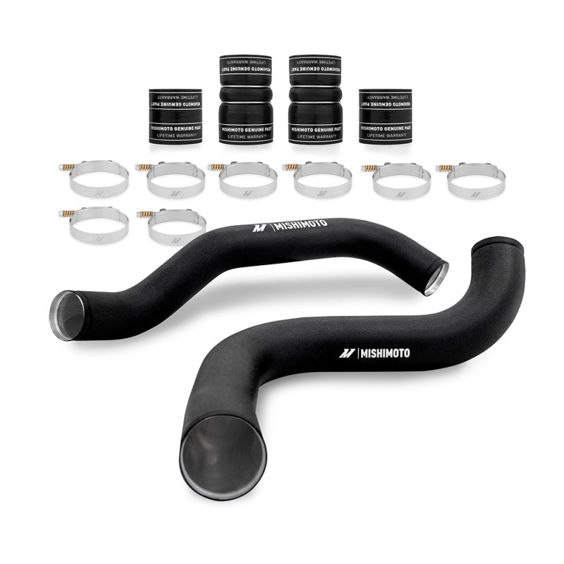 Mishimoto 99-03 Ford 7.3L Powerstroke Intercooler Kit with Black Pipes