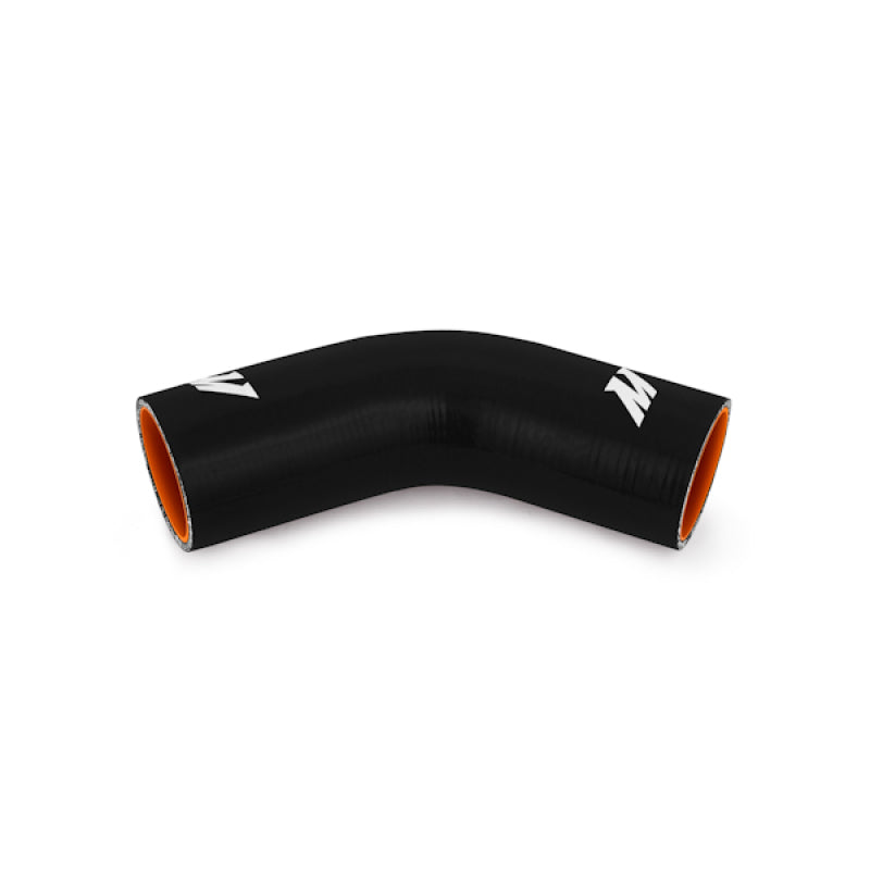 Mishimoto 2.5 Inch Black 45 Degree Silicone Coupler - Universal Fitment for Automotive Applications
