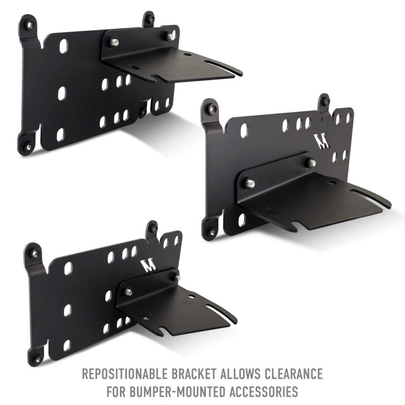 Mishimoto 2021+ Ford Bronco Modular Bumper License Plate Relocation Kit