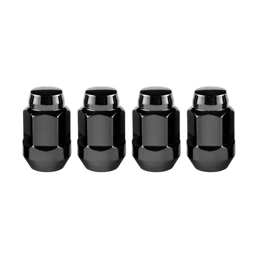 McGard Black Bulge Cone Seat Lug Nut Set 1/2-20 Part Number MCG64029