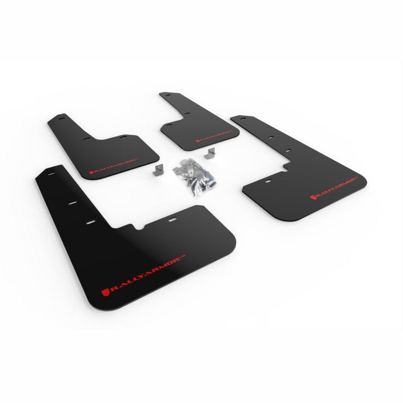 Rally Armor UR Series Mud Flaps for Subaru Outback – Durable Polyurethane Protection with Red Logo