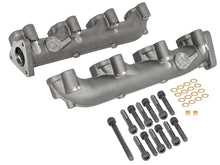Load image into Gallery viewer, aFe Power BladeRunner Ported Ductile Iron Exhaust Manifold for 2001-2016 GM Diesel Trucks V8-6.6L (td)