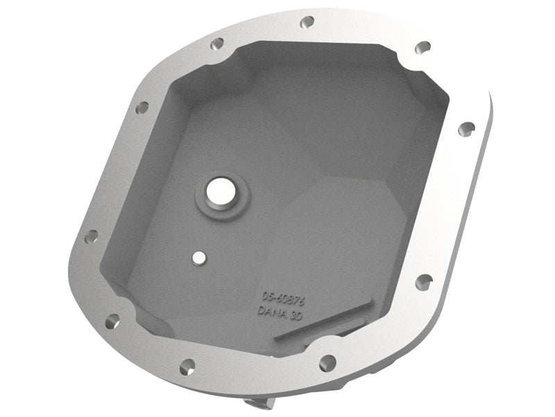 aFe Power Dana 30 Front Differential Cover for Jeep Wrangler 1997-2018 - Street Series with Machined Fins