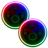 Oracle Lighting 7-inch High Power LED Headlights with ColorSHIFT 2.0 for Jeep Wrangler and Off-Road Vehicles