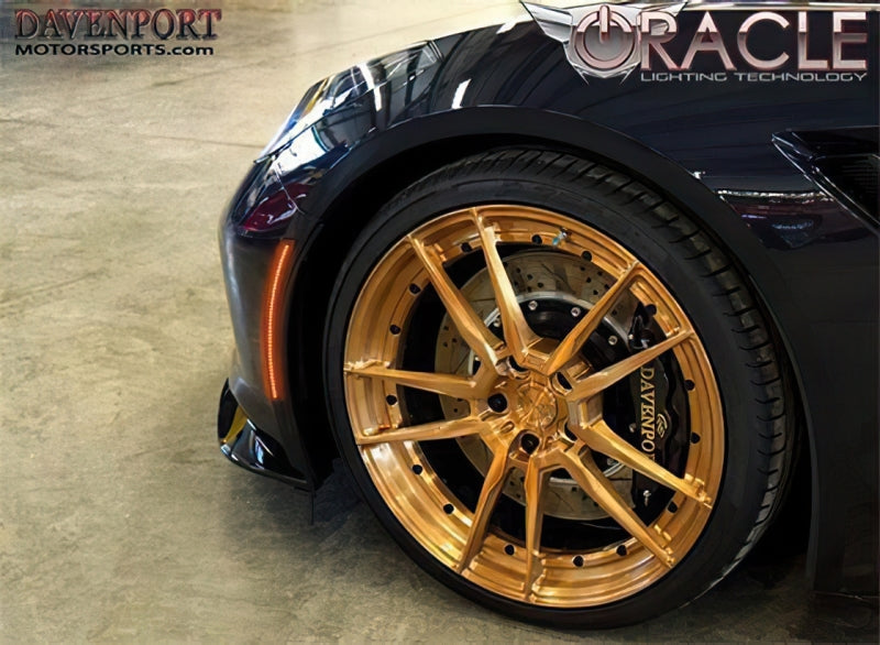 Oracle Lighting Chevrolet Corvette C7 Concept Sidemarker Set - Tinted Lens - Easy Plug-and-Play Installation
