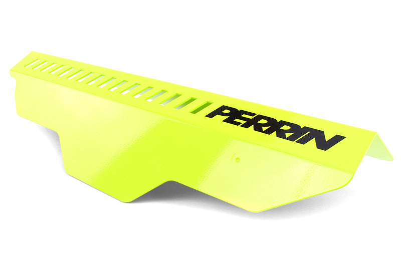 Perrin Performance Neon Yellow Pulley Cover for Subaru WRX, STI, and Impreza (2002-2014 WRX, 2004-2021 STI, 2008-2011 Impreza) - Part Number PSP-ENG-150NY