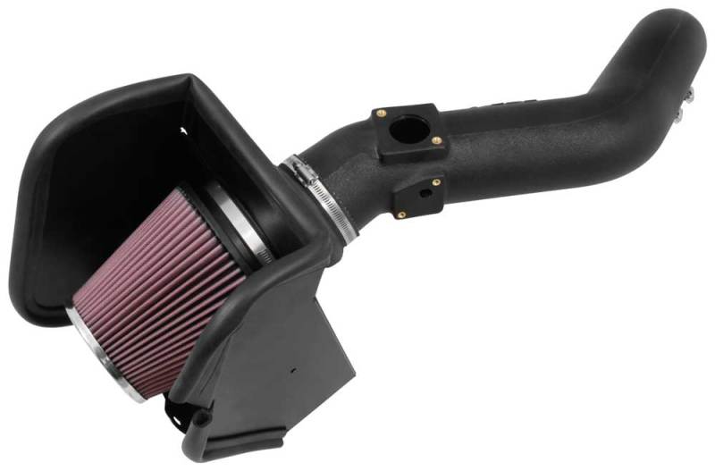 K&N Engineering 63-6017 High-Performance Cold Air Intake System for Nissan Titan XD V8-5.0L Diesel