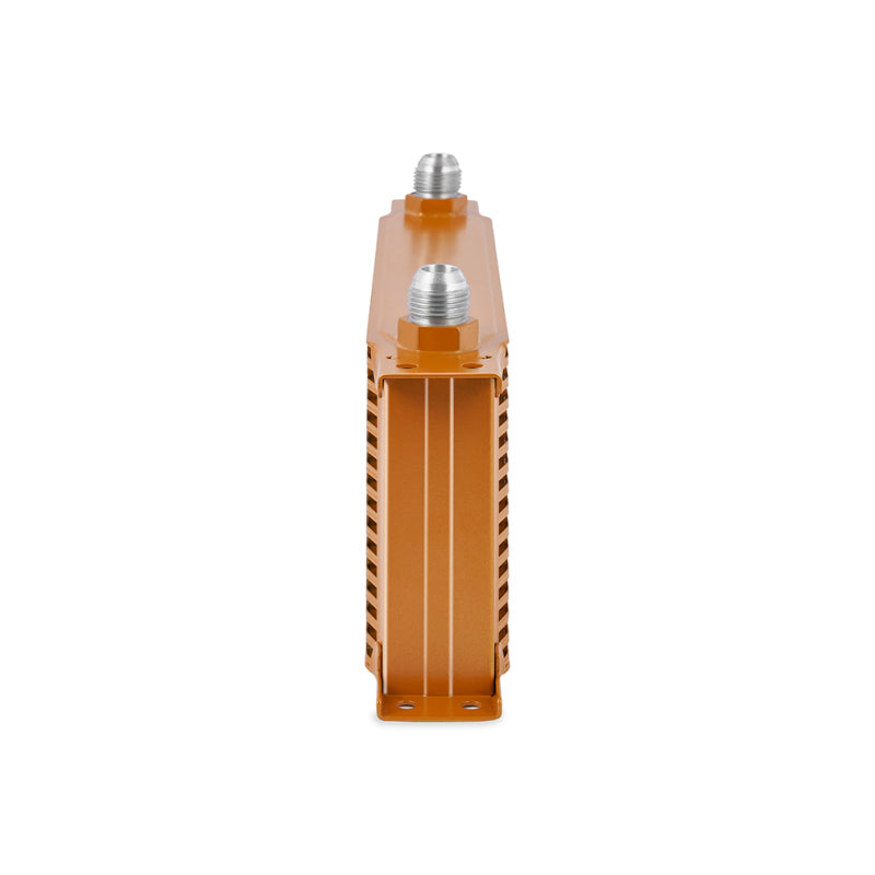Mishimoto Universal 16-Row Oil Cooler Gold – High-Performance Engine Cooling Solution