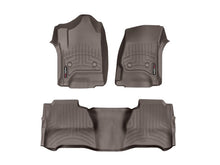 Load image into Gallery viewer, WeatherTech FloorLiner DigitalFit for Chevrolet Silverado 1500 * Front and Rear, Cocoa Part Number WET476071-475424