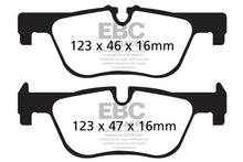 Load image into Gallery viewer, EBC Redstuff Ceramic Low Dust Rear Brake Pads for BMW 3 Series (Part Number: EBCDP32132C)