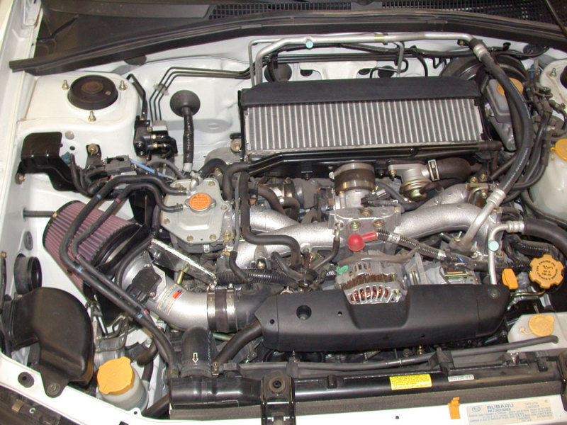 K&N Engineering 04-06 Subaru Forester XT F4-2.5L Silver Typhoon Short Ram Intake System