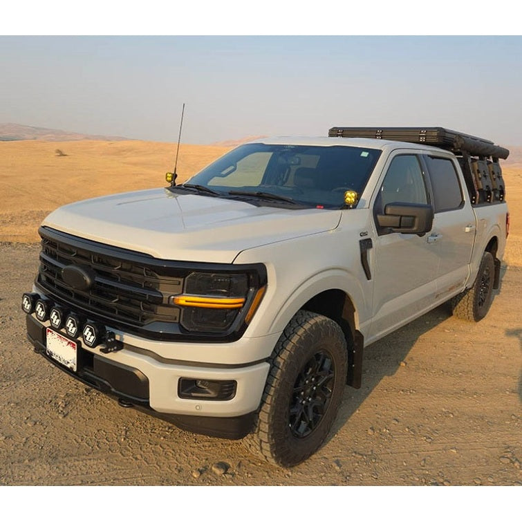 Rally Armor UR Series Black Mud Flaps for 2021-2022 Ford F-150 - Durable Polyurethane Protection